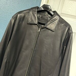 Roundtree & Yorke Lambskin Leather Jacket